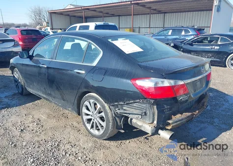 2013 Honda Accord Sport z USA, uszkodzony, nr VIN 1HGCR2F55DA218583